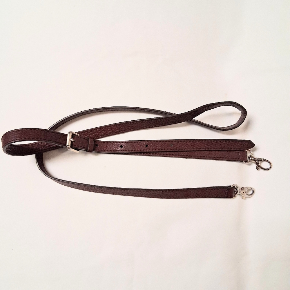 Fossil Brown Leather Crossbody Bag - Picture 7 of 10